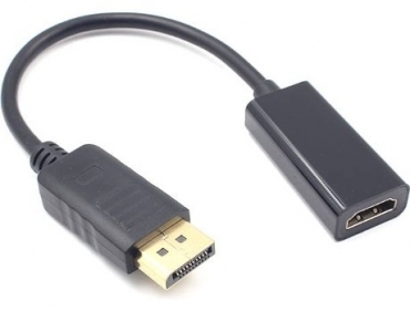 Adaptador DisplayPort-M p/ HDMI-F
