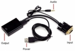 CONVERSOR VGA + AUDIO P/ HDMI